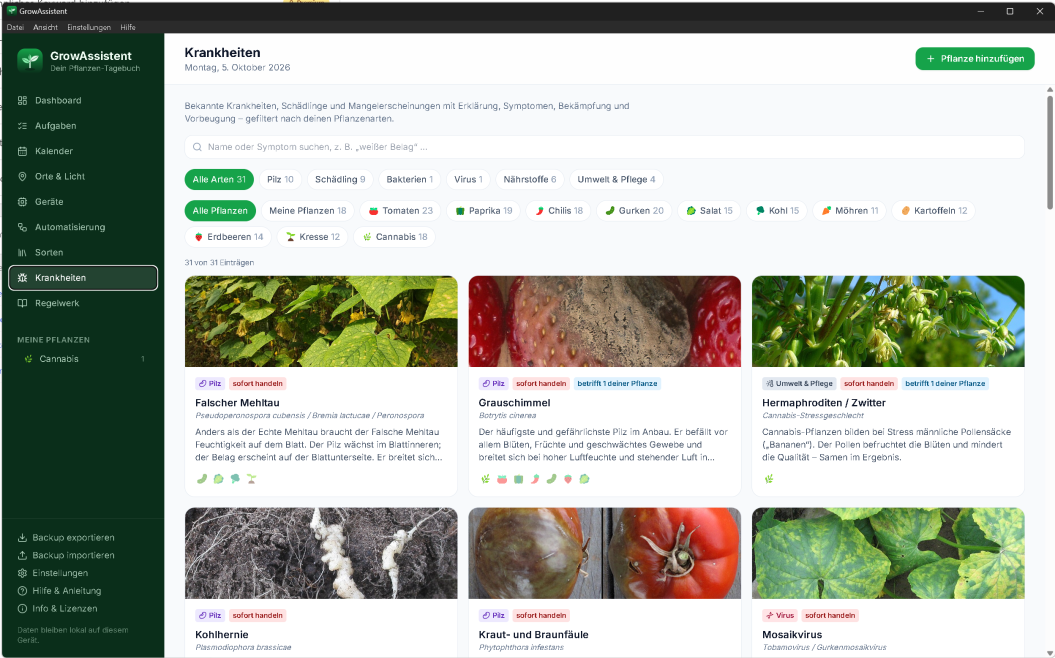 Grow Assistant Windows